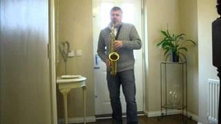 Yesterday (cover) by Paul McCartney played on Alto Sax by Rob Shearer