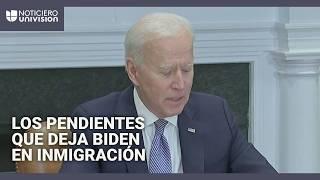 ¿Qué promesas deja sin cumplir Biden en materia de inmigración? Te explicamos