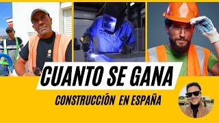 ‍️Cuánto cobra un trabajador de la construcción en #españa? Empleos en Barcelona. 