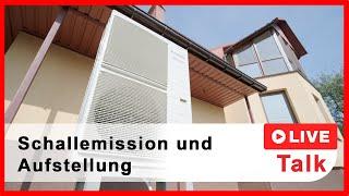 Schall & Aufstellung von Wärmepumpen: Tipps für die perfekte Installation! | Live Talk