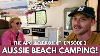 Aussie Beach Camping in a Kea Motorhome!