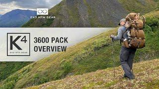 K4 3600 Pack Overview — Exo Mtn Gear