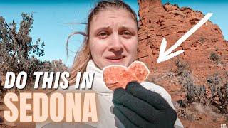 We met the Flute Man in Boynton Canyon Vortex // Sedona, Arizona