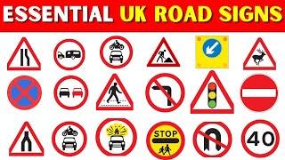 Essential UK Road Signs | Learn UK Road Signs | The Ultimate Traffic Signs Breakdown