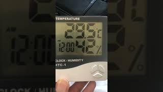 My LCD Digital Temperature Humidity Meter Thermometer review