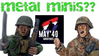 Returning to Metal Miniatures for Bolt Action: featuring May40 Miniatures