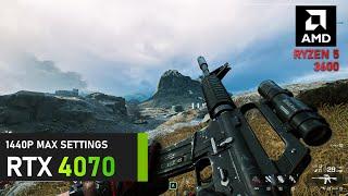 Delta Force: Hawk Ops - RTX 4070 | Ryzen 5 3600 - Benchmark 1440P