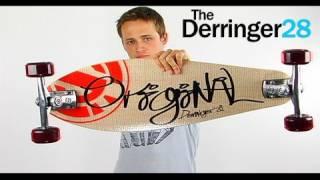 The Derringer 28 Mini Cruiser Longboard