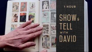 Show & Tell with David // Unintentional ASMR // David Bull + Scrapbook + Studio