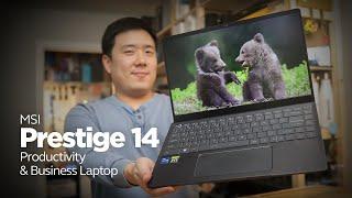 MSI Prestige 14 Review - Balanced Professional Laptop for Productivity and Business