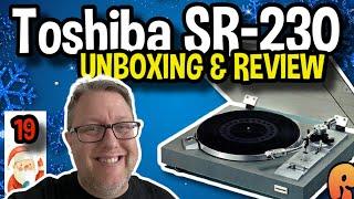 Toshiba SR-230 - Unboxing & Review! (Vlogmas Day 19) #vlogmas #christmas #vinyl