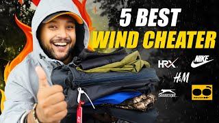 5 Best Wind Cheater/Breaker Jackets For Men  H&M, Nike, Bewakoof, HRX Jacket Haul 2024 | ONE CHANCE