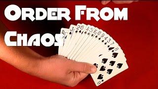 Great Card Trick - Order From Chaos!