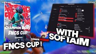 I Tried SOFTAIM in The FNCS Cup.... 