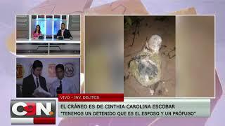 Confirman identificación del cráneo de Cinthia Carolina Escobar