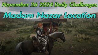 Red Dead Online Daily Challenges Madam Nazar Location November 26 2024 #rdr2 #reddead2online #rdo