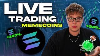 1 Hour+ Live Memecoin Trading | GREAT TIPS AND TRICKS