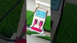 diy mini petrol pump science project #shorts #youtubeshorts #short #tractor