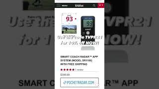 Get Smart Coach Radar Now 10% off at PocketRadar.com