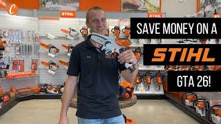 Snag a Steal of a Deal on the STIHL GTA 26!