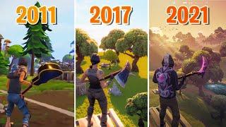 Evolution of Fortnite Graphics (10 Years Comparison)