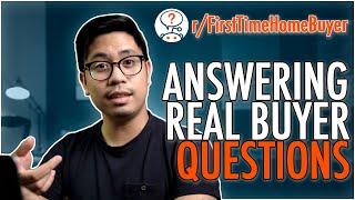 First Time Home Buyer Questions - Ask a Mortgage Lender (Reddit Edition)