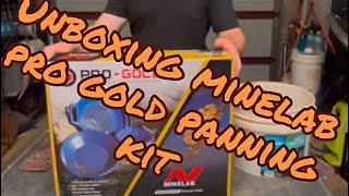 "Minelab Pro Panning Kit Unboxing: Gold Panning Upgrade!"