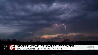 Severe Weather Awareness Week: Storms, lightning and hail