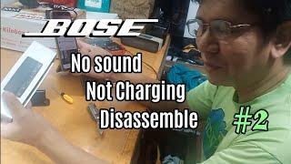 how to repair No Sound, Not Charging BOSE SOUNDLINK MINI | and how to disassemble... Part 2