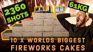 2360 SHOTS, 61000 GRAMS of FIREWORKS (PURE MADNESS)