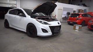 Going For A Ride In Artem's 750+ HP Mazdaspeed 3 I 40+ PSI Of Boost