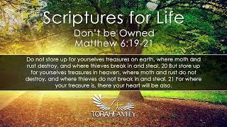 Scriptures for Life | Don't be Owned