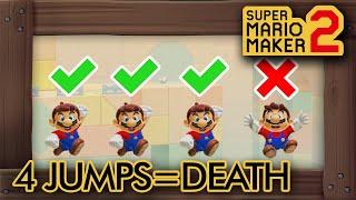 Super Mario Maker 2 - If You Jump 4 Times You Die [3D]