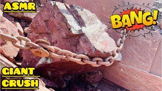 Stone Crusher Machine| jaw crusher Working Crushing machine satisfying |Rock Crusher#asmr #goviral