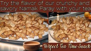 Crunchy & Savory Namak Paray || Perfect Tea Time Snack Recipe || Daily Dish Delights