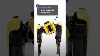 Myth or Fact? AI will replace all jobs #futureofwork #ai #robotics #robots  #technology  #uts