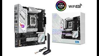 ASUS ROG STRIX B760-G GAMING WIFI  Motherboard Unboxing and Overview