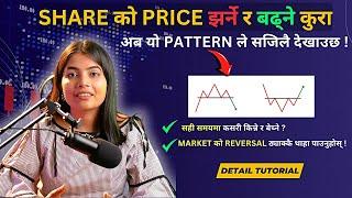 Head & Shoulder Pattern | Full Tutorial Video | Nepal Share Market| CA Supriya Sharma