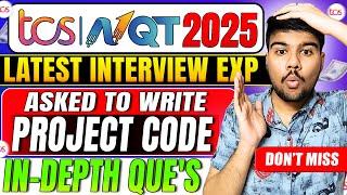 TCS NQT 2025 Latest Interview experience: Unexpected Que's You Won't Believe!