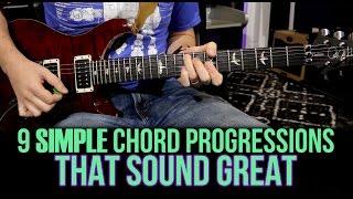 9 Simple Chord Progressions That Sound Great