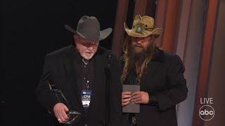 Chris Stapleton and Mike Henderson Accept the 2021 CMA Award for Song of the Year - The CMA Awards
