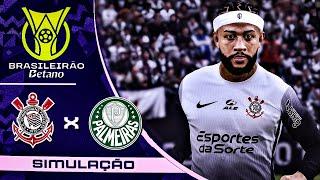 CORINTHIANS X PALMEIRAS | 32ª RODADA BRASILEIRÃO 2024 | SIMULAÇÃO | eFootball