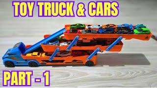 Toy Cars and Truck | Blippi Inspired Colorful Truck | Toy Cars Transportation  #toycars #toysforkids