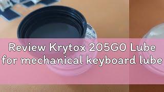 Review Krytox 205G0 Lube for mechanical keyboard lube