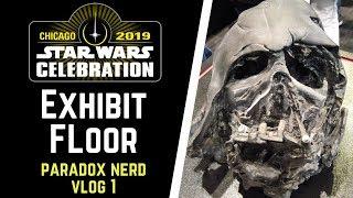 Star Wars Celebration 2019 Exhibit Floor Walkthrough - Paradox Nerd Vlog Ep1