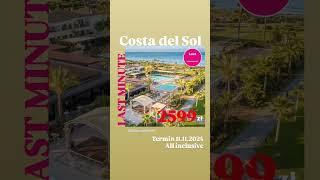 Costa Del Sol w all inclusive za 2599zł./os. Impressive Playa Granada Wylot 11.11.2024