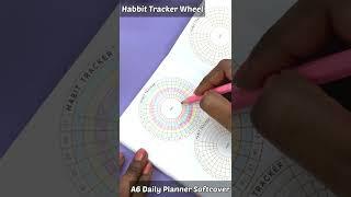 A6 Softcover Daily Planner Habit Tracker | Atelier NEORAH A6 Twin Planner.