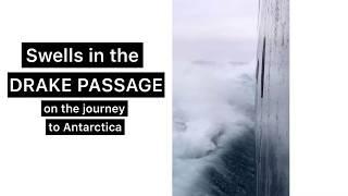 DRAKE PASSAGE WAVES - huge swells en route to Antarctica!