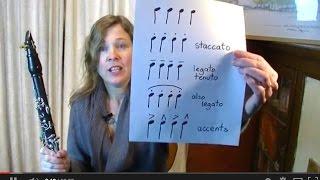 Clarinet: Tonguing, Staccato, Legato, Tenuto, Accents!