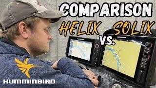 Humminbird Graph Comparisons: Helix vs. Solix!
